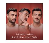 King C. Gillette Style Master Bart Trimmer mit 1 4D-Klinge 3 Kammaufsätze 