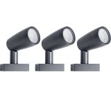 Ledvance LED Smart+ Gartenleuchte Außenleuchte Dimmbar 3 Spot Wifi RGB