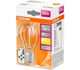 OSRAM E27 LED Leuchtmittel Lampe Dimmbar per Fernbedienung  60W Warmweiß 