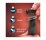 King C. Gillette Style Master Bart Trimmer mit 1 4D-Klinge 3 Kammaufsätze 