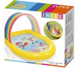 Intex Kinderpool XXL Rainbow Spray Pool Schwimmbecken