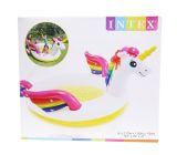 Intex Kinderpool Einhorn Planschbecken XXL Spray Pool Schwimmbecken