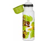 ALFI® Kinder Trinkflasche PREMIUM Edelstahl Sportflasche 0.6L Wasserflasche [2er-Pack]
