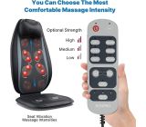RENPHO Massagesitzauflage Wärmefunktion Rückenmassagegerät S-Form mit Vibration 
