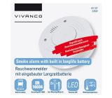 Vivanco Rauchmelder Rauchwarnmelder 10 Jahres Batterie