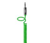 Belkin MIXit AUX-Spiralkabel 3.5mm Klinke 1.8m Grün