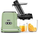Fezen Elektrische Entsafter Slow Juicer Saftpresse Obst & Gemüse Grün [B-WARE]
