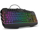 Trust GXT 881 Odyss Gaming Halbmechanische LED Tastatur DE Layout