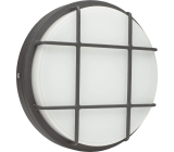 as-Schwabe LED Wandleuchte Rund 20W 1660lm Außenleuchte IP65 Kellerlampe Ø220mm
