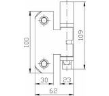 Yale Fensterschloss mit Druckzylinder Fenster Sicherung inkl. 2 Schlüssel