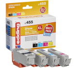 Edding EDD-455 Druckerpatrone Multipack für Epson 26XL T1631, T2632, T2633, T2634
