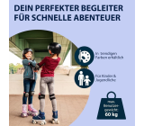 HUDORA LED Roller Skates Rollschuhe Leucht Kinderrollschuhe für Jungen/Mädchen