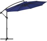 Songmics Sonnenschirm Gartenschirm Ampelschirm mit Ständer 300 cm
