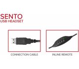  Speedlink SENTO USB Headset – Stereo-PC-Headset mit Kabelfernbedienung