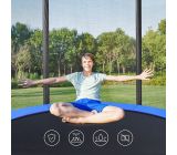 SONGMICS Trampolin Ø 366 cm Gartentrampolin mit Sicherheitsnetz bis 150 kg