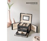 Songmics Schmuckschatulle mit 2 Schubladen