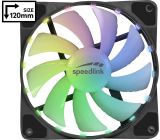 Speedlink Myx LED Fan Kit 2 x Lüfter mit RGB-Beleuchtung inkl. Fernbedienung [2er]