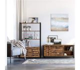 Vasagle Bücherregal Standregal 4 Ebene Bücherschrank Küchenschrank