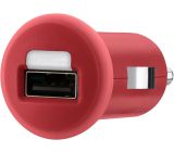 Belkin Auto KFZ Ladegerät USB Adapter Zigarettenanzünder Ladeadapter Rot