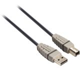 Bandridge 2m USB 2.0 Druckerkabel Scannerkabel USB-A auf USB-B 