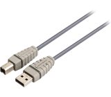 Bandridge 2m USB 2.0 Druckerkabel Scannerkabel USB-A auf USB-B 