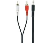 Belkin Y-Splitter Kabel Audiokabel 3,5 mm Klinkenstecker Verteiler 5m