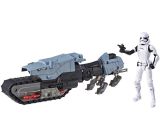 Hasbro Star Wars Galaxy of Adventures Erste Ordnung Fahrer und Treadspeeder