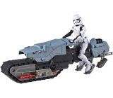 Hasbro Star Wars Galaxy of Adventures Erste Ordnung Fahrer und Treadspeeder