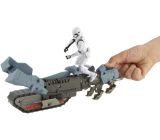 Hasbro Star Wars Galaxy of Adventures Erste Ordnung Fahrer und Treadspeeder
