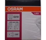 Osram LED-Wert GU10 Spot Strahler Lampe  35W Warmweiß 
