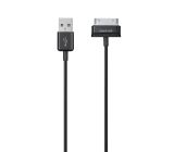 Samsung Original USB-Datenkabel ECC1DP0UBECSTD (kompatibel mit Galaxy Tab) in schwarz