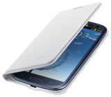 Samsung Hülle Schutzhülle Flip Wallet Case Cover für Galaxy S3 - Weiß