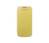 Samsung Hülle Schutzhülle Clip-On Flip Case Cover für Galaxy S4 Mini - Gelb