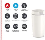 THERMOS Guardian Thermobecher Isolierbecher 0,35 L Weiß 