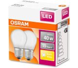 OSRAM LED STAR CLASSIC E27 Sockel Tropfen Form Warmweiß 40W [2ER]