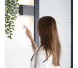 Byron DBY-25931HW Kabellose Funkklingel Türklingel Set  +Smartwares Link