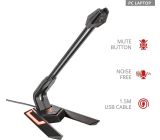Trust Gaming Mikrofon USB GXT PC Konsolen Tischmikrofon LED Beleuchtung 