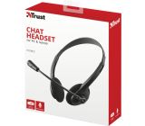 Trust Primo Chat Kopfhörer On Ear Kabelgebunden Headset mit Mikrofon