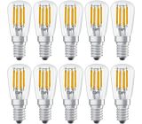 OSRAM E14 LED Kühlschranklampe Birne T26 25W Kaltweiß Leuchte [10ER]