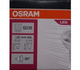 OSRAM GU10 LED Spot Strahler warmweiß PAR16 50W Reflektorlampe