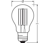 OSRAM LED Lampe STAR CLAS A E27 Dimmbar 100W Tageslicht Leuchte