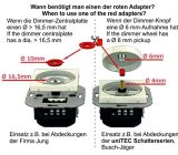 Unitec Phasenanschnittdimmer für Beleuchtung Drehdimmer mit Schraubklemmen