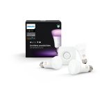 Philips Hue LED Lampe E27 Starter Set Dimmbar [3ER SET]