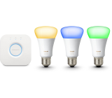 Philips Hue LED Lampe E27 Starter Set Dimmbar [3ER SET]