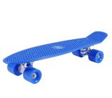 HUDORA Unisex - Kinder Retro Skateboard Blau 