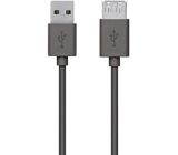 Belkin USB 2.0 Kabel Ladekabel Datenkabel USB A/A 4,80 m Schwarz