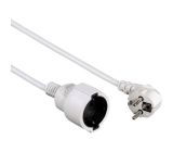 Hama Profi Verlängerungskabel SchukoStecker Schutzkontakt 2m Weiß 