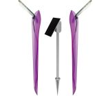 LUTEC LED Spießleuchten Set inc Solarpaneel Violet 1 Watt [B-Ware]