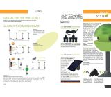 LUTEC LED Spießleuchten Set inc Solarpaneel Violet 1 Watt [B-Ware]