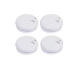 ViVanco™ Rauchwarnmelder Photoelektrisch 85dB Alarm inkl. Batterie [4er-Pack]